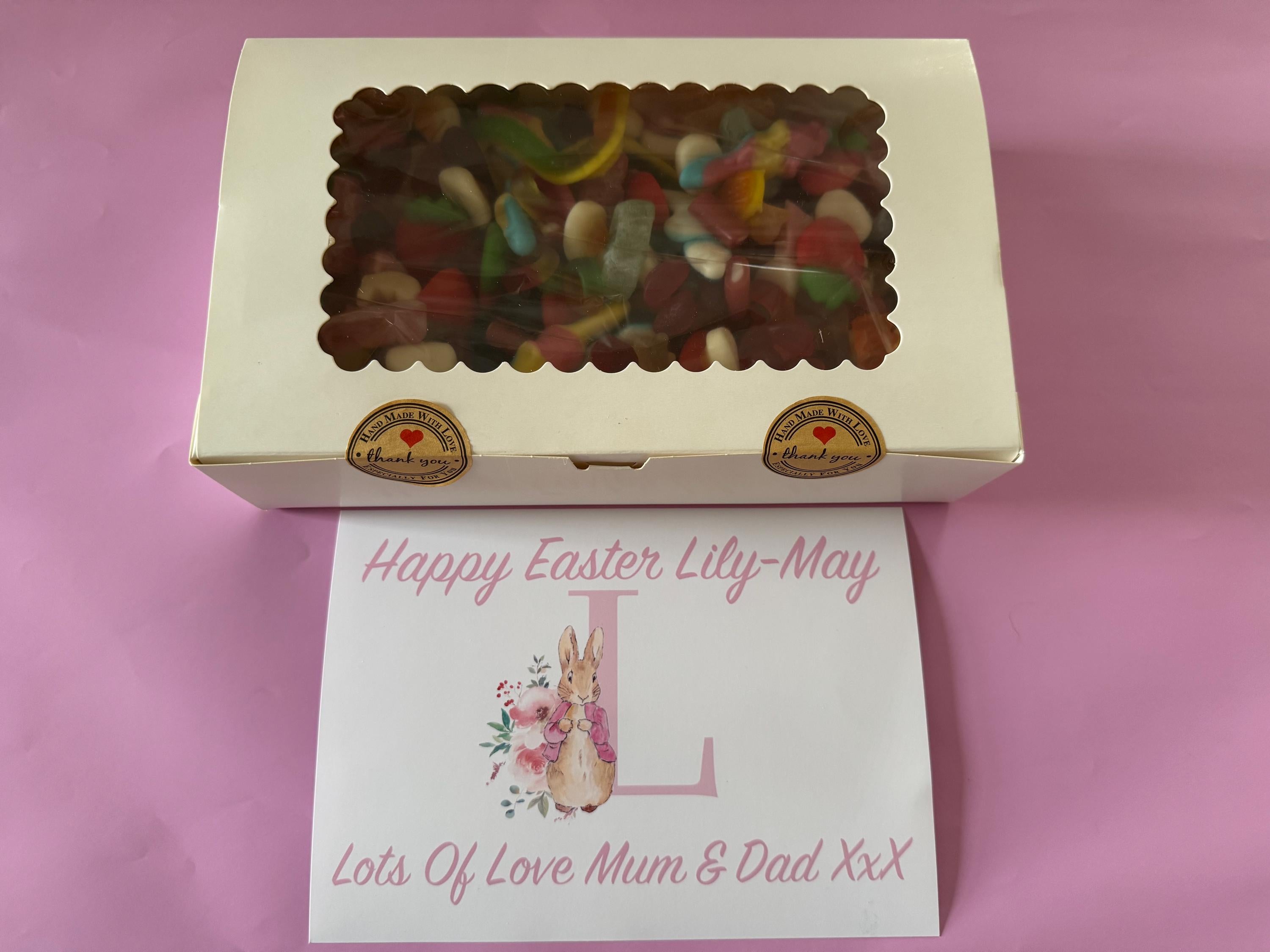 Sweets - Personalised Easter Box Of Sweets