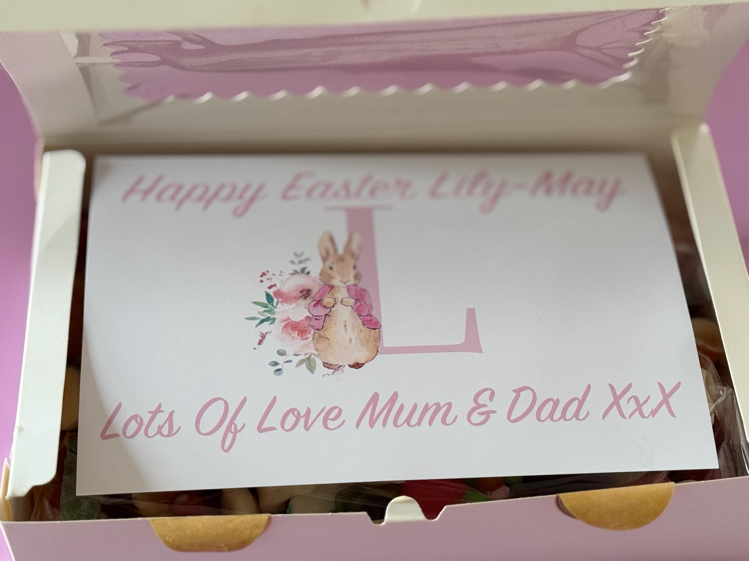 Sweets - Personalised Easter Box Of Sweets