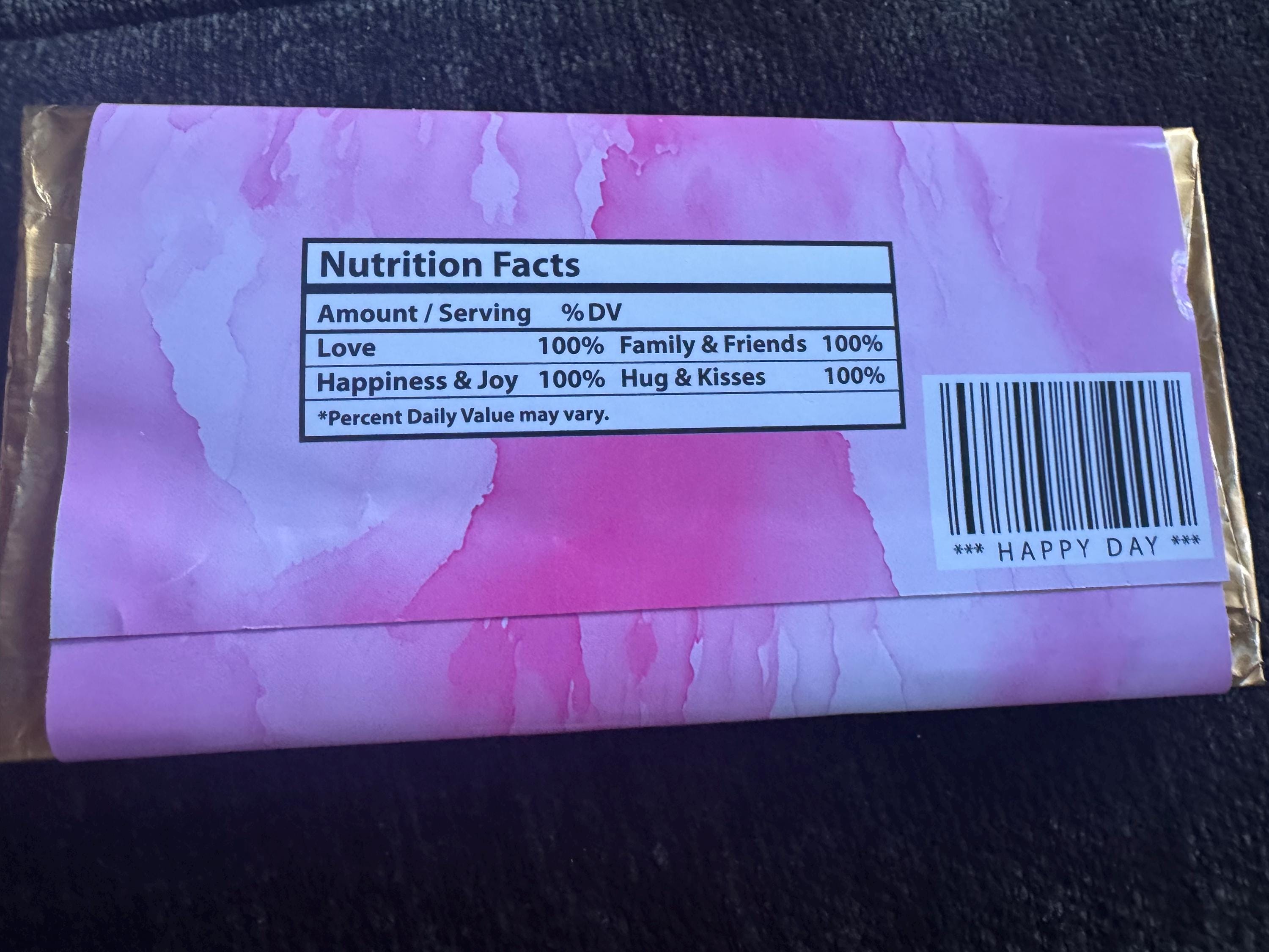 Chocolate Bar - Galaxy   Treat Treats, Celebrations , Gift, Birthday, Present Personlised Message. Make Up design