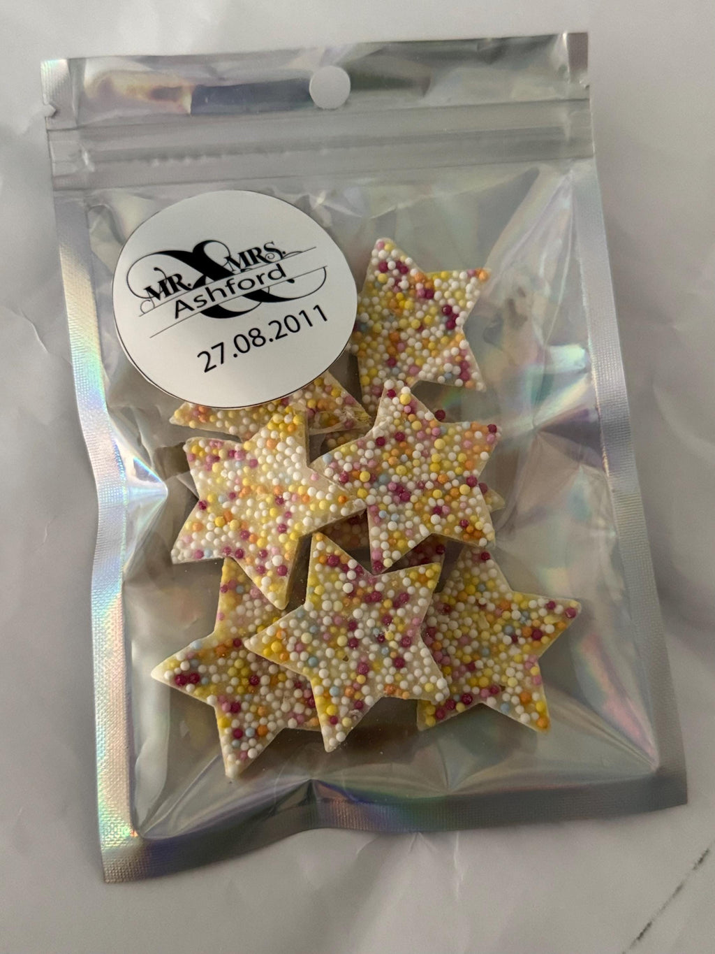 Sweets Wedding Favours. Personlised. Mr And Mrs. Wedding. Gift.  Chocolate