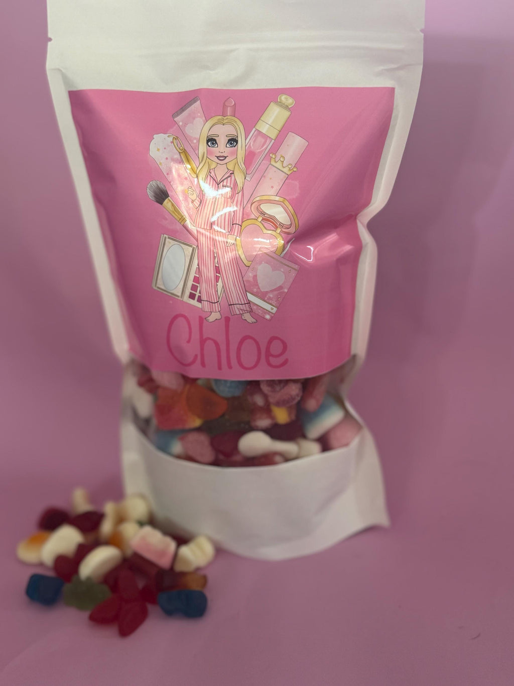 Sweets - Personalised Make Up Doll 1kg