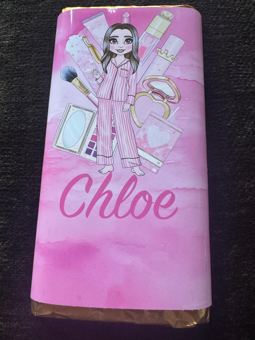 Chocolate Bar - Galaxy   Treat Treats, Celebrations , Gift, Birthday, Present Personlised Message. Make Up design