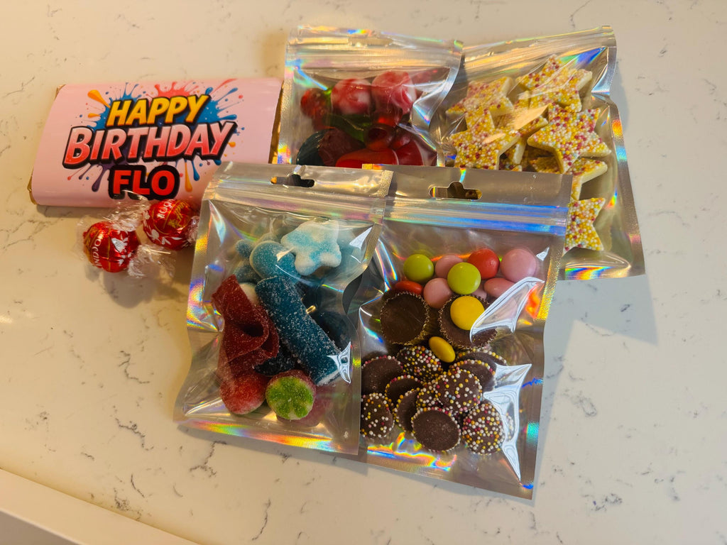 Sweets - With Personalised Chocolate Bar