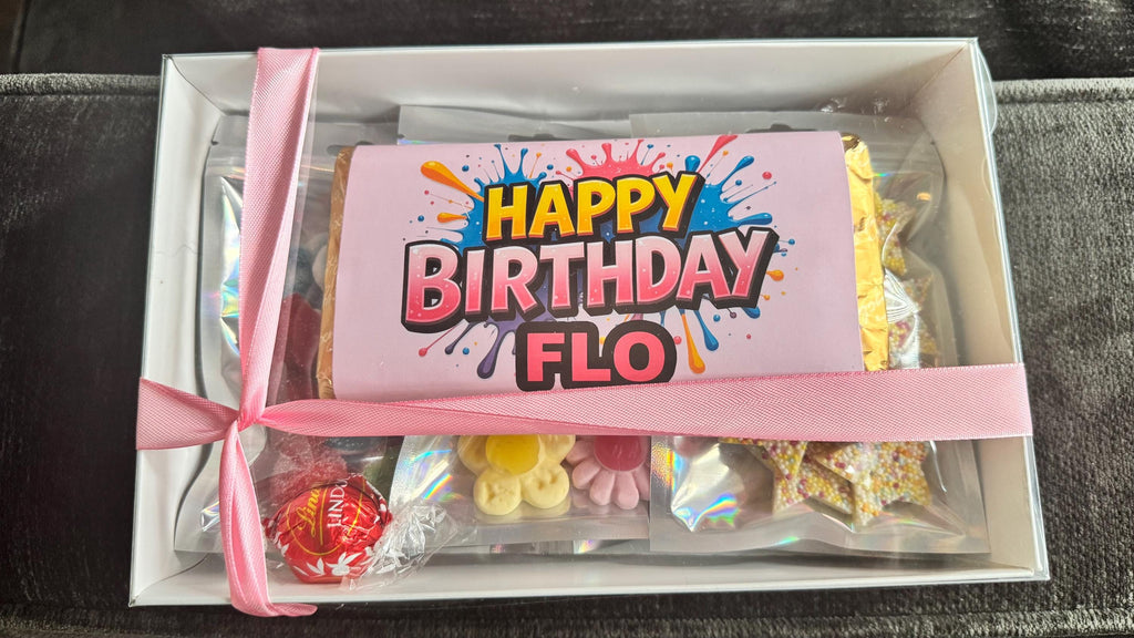 Sweets - With Personalised Chocolate Bar