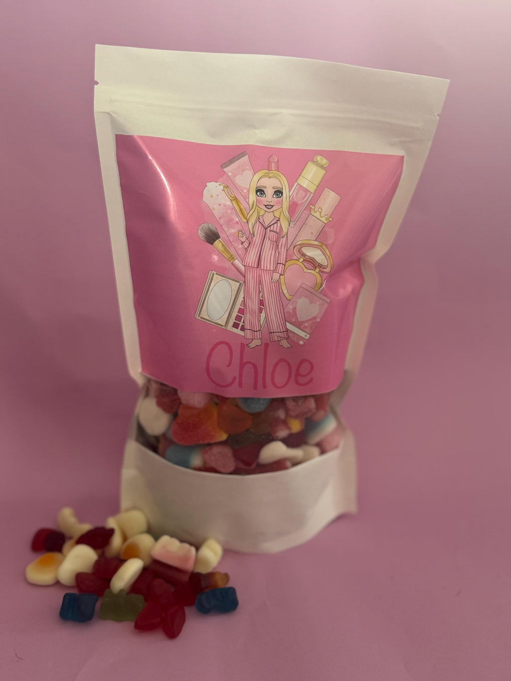 Sweets - Personalised Make Up Doll 1kg