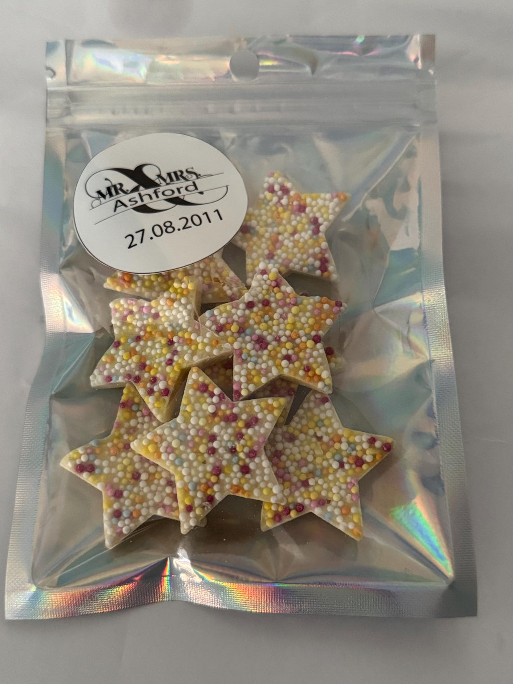 Sweets Wedding Favours. Personlised. Mr And Mrs. Wedding. Gift.  Chocolate