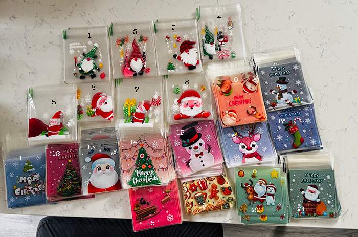 Sweets - Christmas Small Bags For Parties, Gifts & Corporate Events