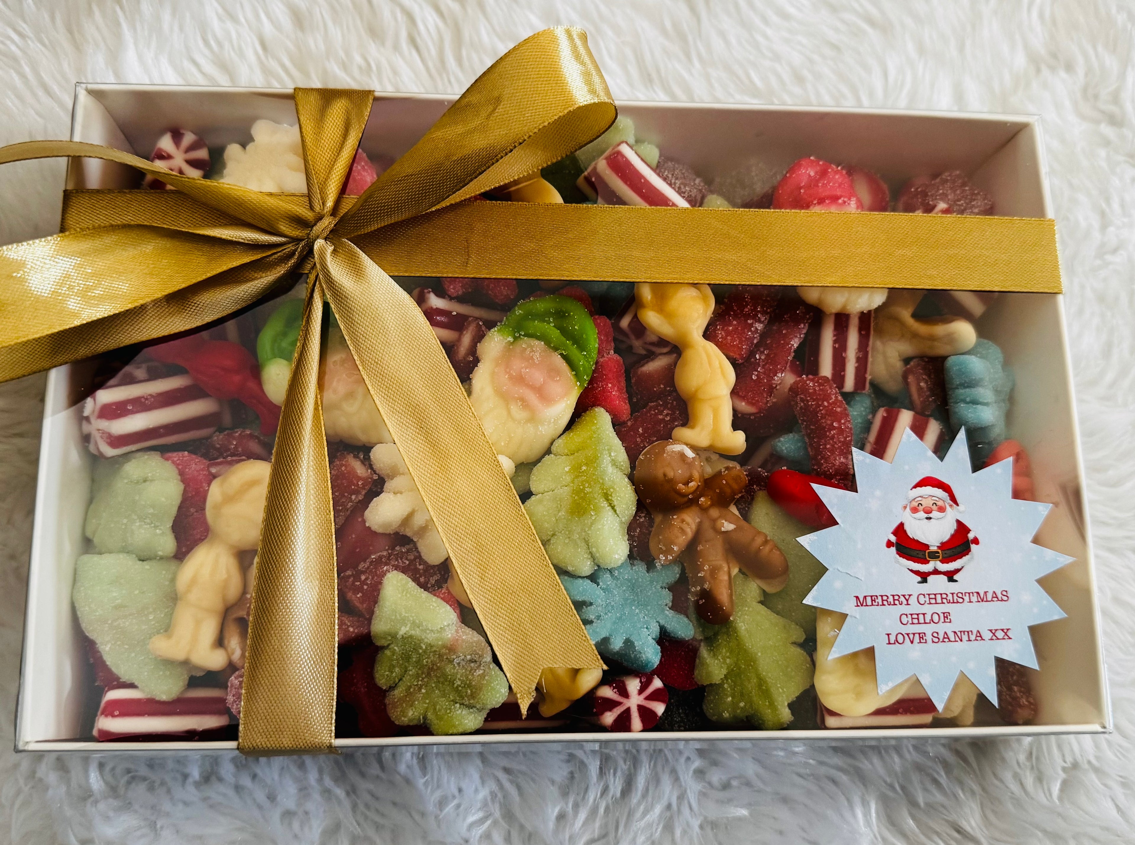 Sweets - Christmas. Personalised. Gift.